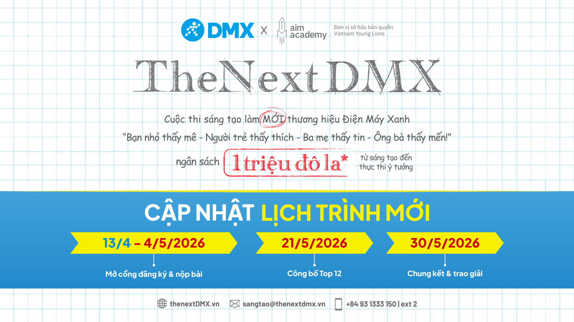 update lịch trình