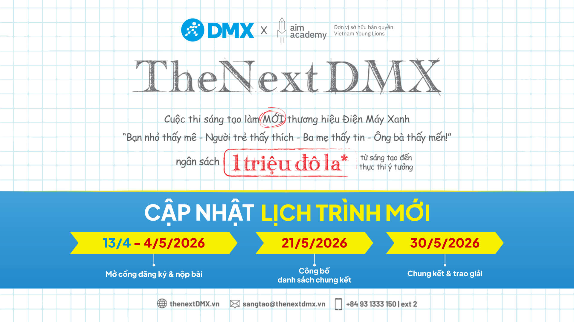 update lịch trình